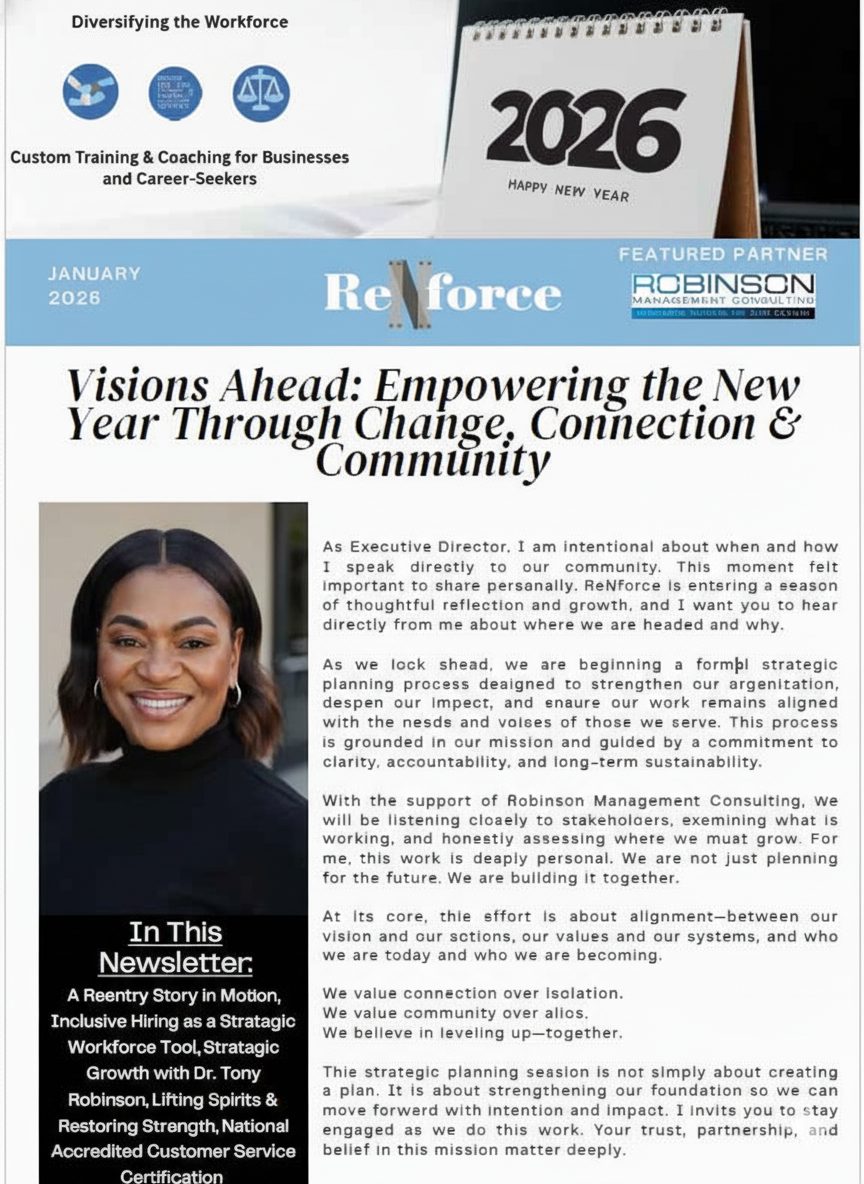 Visions Ahead: Empowering the New Year, Through Change Connection & Community